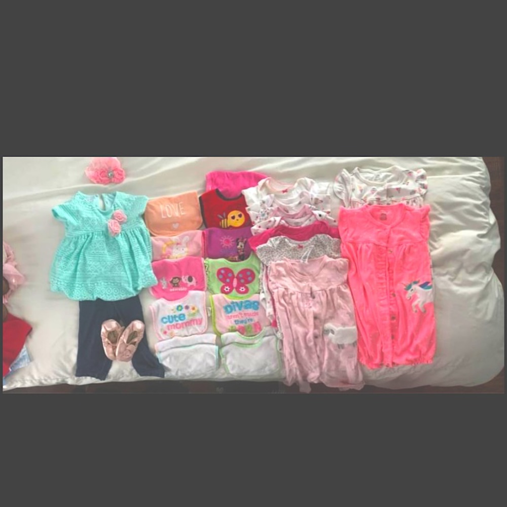 baby girl clothes bundle